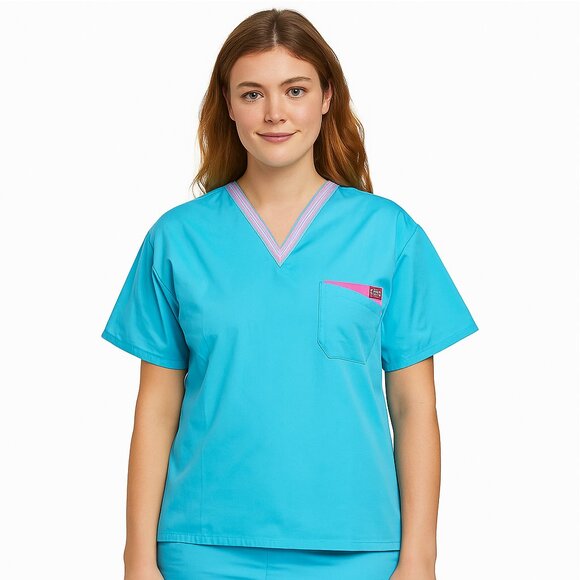 Dickies Scrub Top - Picture 1 of 8